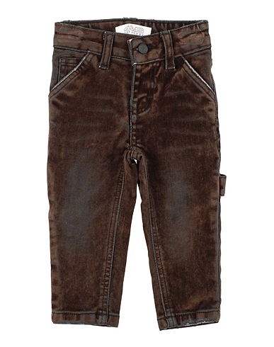 PACIOTTI 4US Casual trouser Dark green 98% Cotton, 2% Elastane