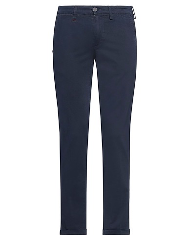 RE_HASH Casual trouser Midnight blue 98% Cotton, 2% Elastane