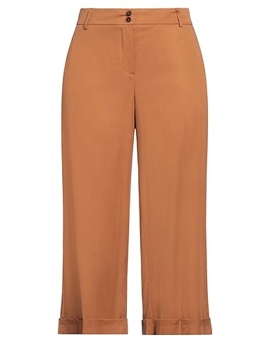 ROSSOPURO Casual pants Tan 100% Lyocell