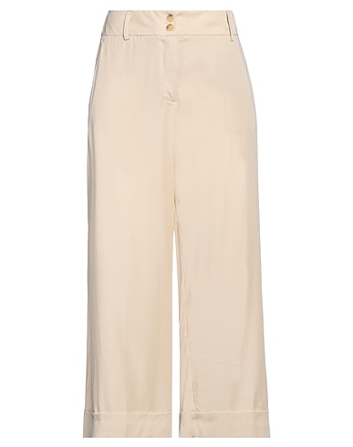 ROSSOPURO Casual pants Beige 100% Lyocell