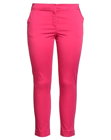 ROSSOPURO Casual pants FUCSIA 97% Cotton, 3% Elastane