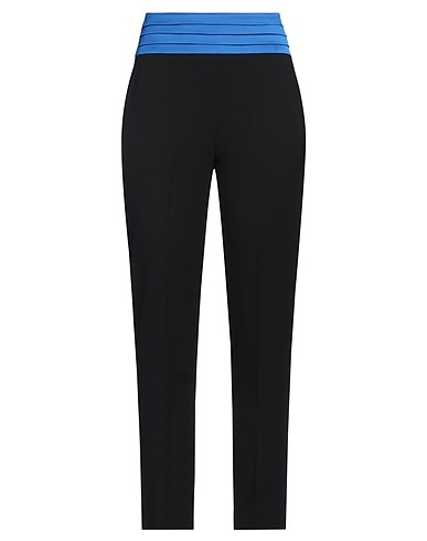 CAMILLA  Milano Casual trouser Black 100% Polyester, Elastane