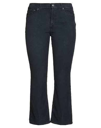 ROŸ ROGER'S Casual pants Navy 74% Cotton, 24% Modal, 2% Elastane