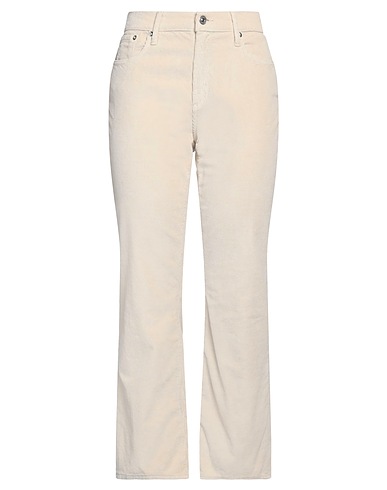ROŸ ROGER'S Pantalone Panna 74% Cotone, 24% Modal, 2% Elastan