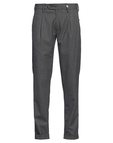 MYTHS Casual trouser Grey 68% Polyester, 30% Viscose, 2% Elastane
