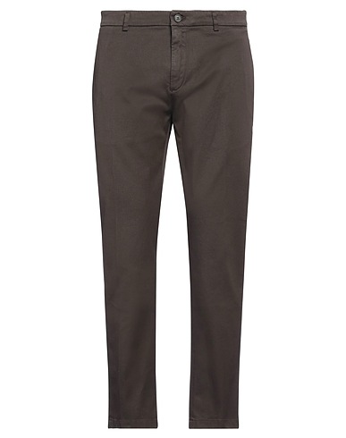 DEPARTMENT 5 Casual trouser Chocolate brown 98% Cotton, 2% Rubber