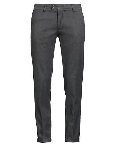 RE_HASH Casual pants Charcoal 49% Cotton, 49% Modal, 2% Elastane