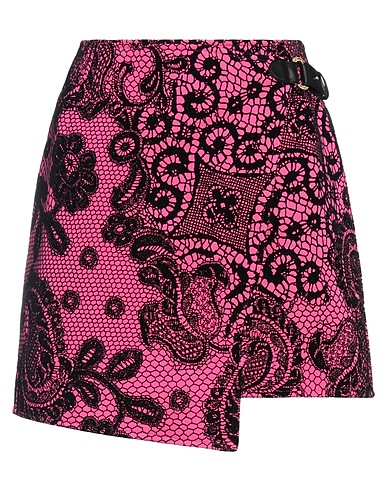JIJIL Mini skirt Fuchsia 88% Cotton, 12% Polyester