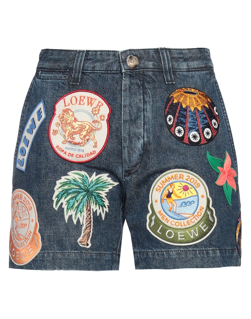 LOEWE - Denim shorts