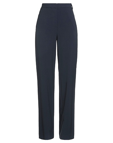 KAOS Casual trouser Midnight blue 68% Polyester, 28% Viscose, 4% Elastane