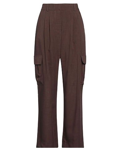 HERSKIND Pantalone Testa di moro 94% Poliestere riciclato, 6% Elastan, Cotone