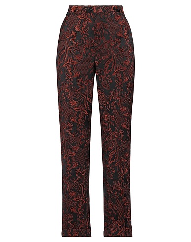 MASSIMO ALBA Casual pants Black 44% Acetate, 35% Polyester, 18% Polyamide, 3% Elastane