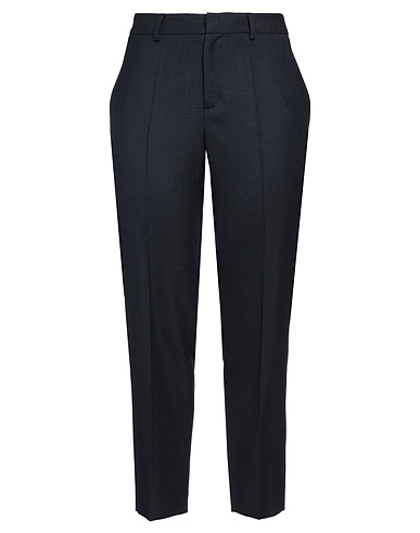 P.A.R.O.S.H. Casual trouser Midnight blue 98% Virgin Wool, 2% Elastane