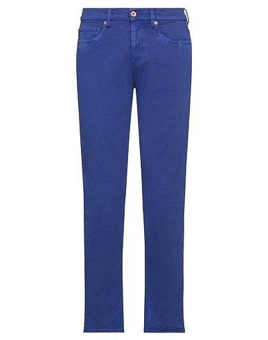 PENCE Pantalon en jean Bleu électrique 99% Coton, 1% Élasthanne