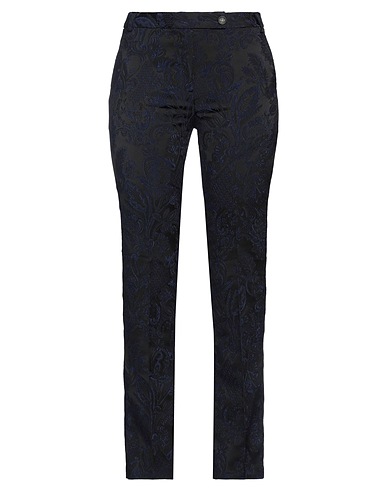 MASSIMO ALBA Casual pants Black 44% Acetate, 35% Polyester, 18% Polyamide, 3% Elastane
