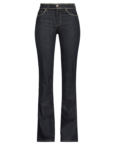 LIU •JO Denim pants Blue 76% Cotton, 22% Polyester, 2% Elastane