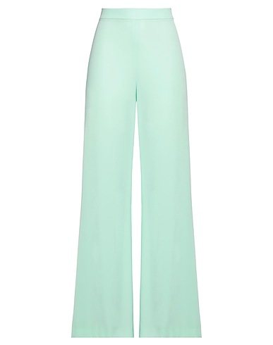 BOTONDI COUTURE Casual pants Light green 82% Triacetate, 18% Polyester