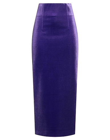PHILOSOPHY di LORENZO SERAFINI Maxi Skirts Mauve 93% Polyester, 7% Elastane, Polyamide