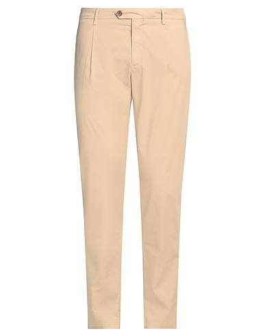 YAN SIMMON Pantalon Beige 51% Coton, 45% Lycra®, 4% Élasthanne