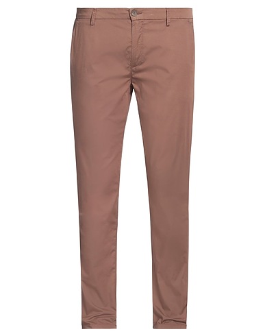 YAN SIMMON Casual trouser Camel 51% Cotton, 45% Lycra®, 4% Elastane
