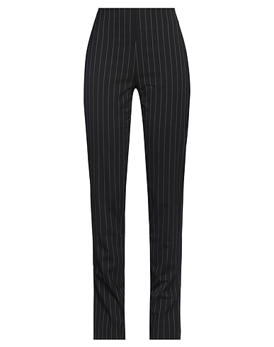 PIERANTONIO GASPARI Casual pants NERO 54% Polyester, 44% Wool, 2% Elastane