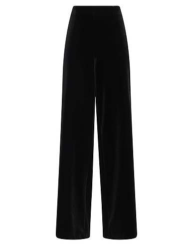 PHILOSOPHY di LORENZO SERAFINI Casual trouser Black 93% Polyester, 7% Elastane