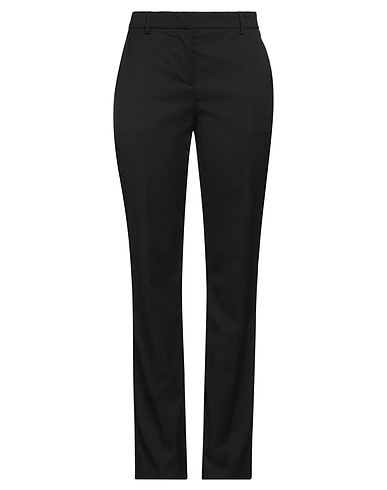 MOSCHINO JEANS Casual trouser Black 54% Polyester, 44% Wool, 2% Elastane