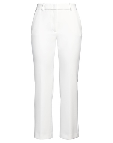 PESERICO Pantalone EASY Bianco 64% Poliestere, 27% Viscosa, 6% Cotone, 3% Elastan