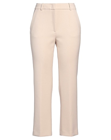 PESERICO Casual trouser EASY Beige 64% Polyester, 27% Viscose, 6% Cotton, 3% Elastane