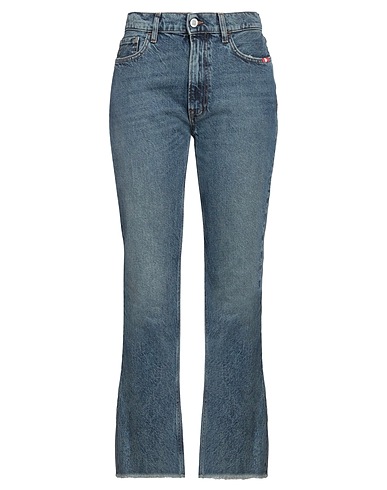 AMISH SUPPLIES Denim pants Blue 80% Cotton, 20% Recycled cotton