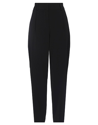 MOSCHINO Casual trouser Black 90% Polyester, 10% Elastane