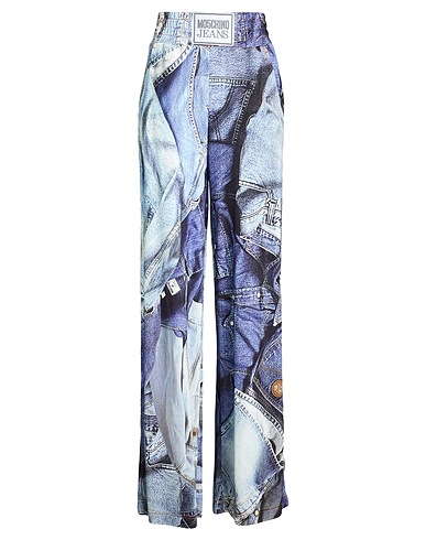 MOSCHINO JEANS Casual pants Blue 95% Viscose, 5% Elastane