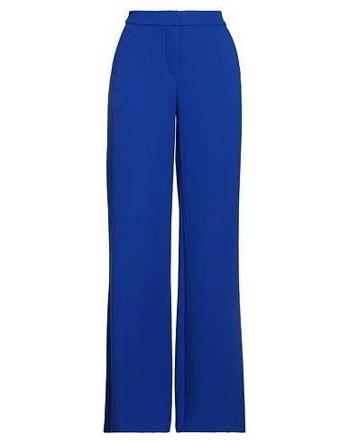 GIANLUCA CAPANNOLO Casual pants Bright blue 100% Virgin Wool