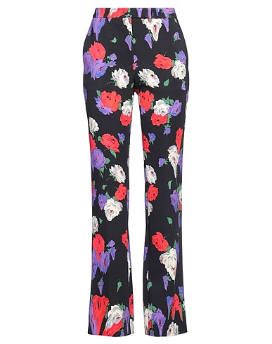 MOSCHINO Casual pants Black 94% Viscose, 6% Elastane