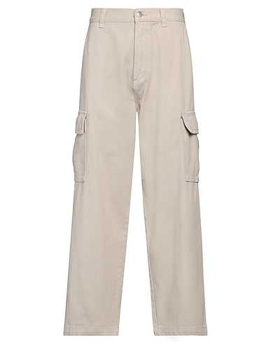 OBEY Denim trousers Off white 100% Cotton