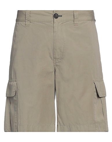 PS PAUL SMITH Shorts & Bermuda Military green 79% Cotton, 21% Linen