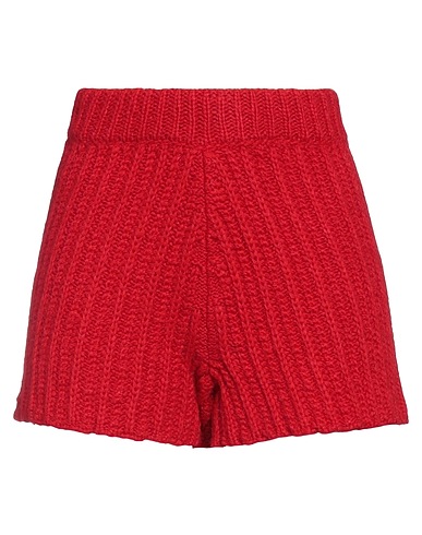 ALANUI Shorts & Bermuda Rosso 68% Lana di alpaca, 22% Poliammide, 10% Lana