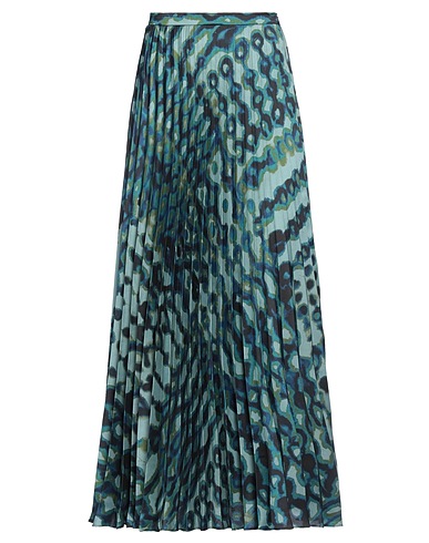 GIANLUCA CAPANNOLO Long skirt Sage green 100% Polyester
