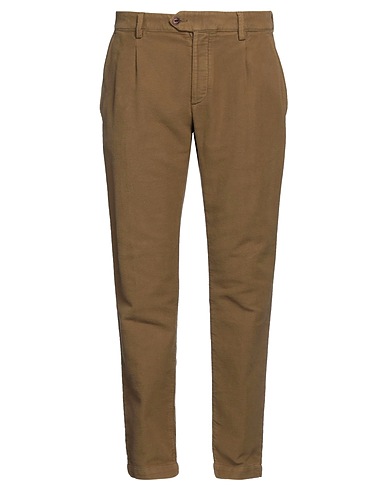 MODFITTERS Casual trouser Sage green 100% Cotton