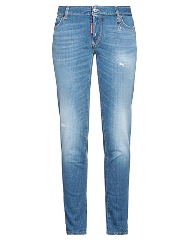 DSQUARED2 Denim trousers Blue 99% Cotton, 1% Elastane
