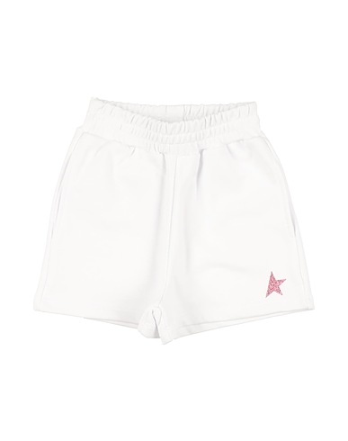GOLDEN GOOSE Shorts & Bermuda Bianco 85% Cotone, 15% Poliestere, Elastan