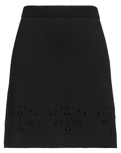 CHLOÉ Mini skirt Black 100% Wool