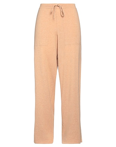 ROBERTO COLLINA Casual trouser Light brown 100% Merino Wool