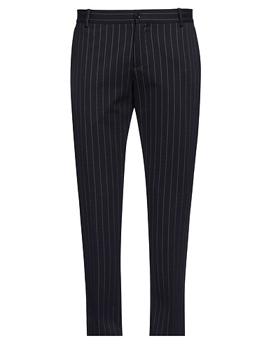 DANIELE ALESSANDRINI HOMME Casual trouser Midnight blue 55% Viscose, 29% Polyamide, 12% Polyester, 4% Elastane