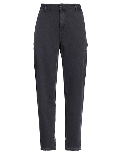 CARHARTT Denim trousers Black 100% Cotton