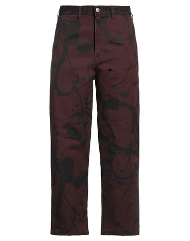 OBEY Casual trouser Chocolate brown 100% Cotton