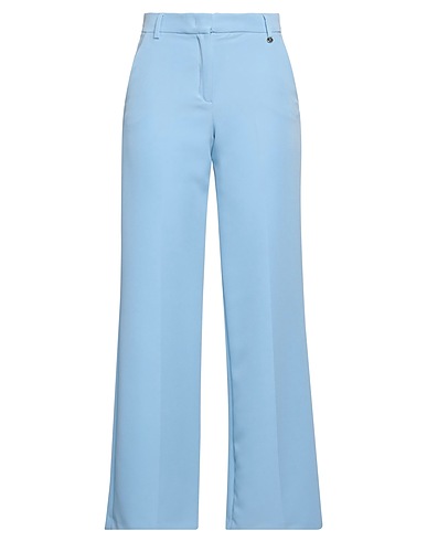 LIU •JO Pantalone Celeste 89% Poliestere, 11% Elastan