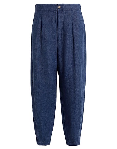 POLO RALPH LAUREN Hosen Blau 100% Leinen