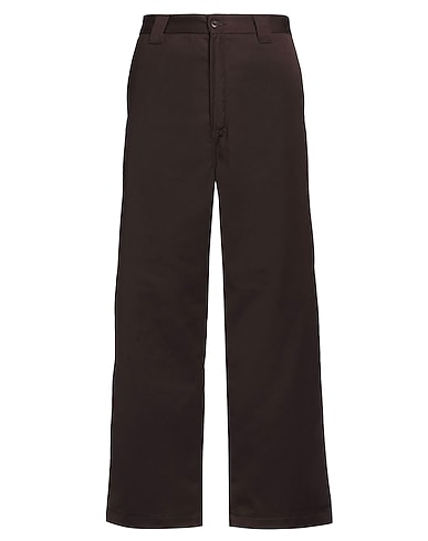 CARHARTT Casual pants Chocolate brown 65% Polyester, 35% Cotton