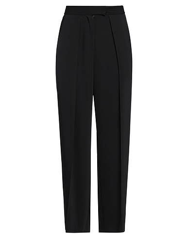 MAISON LAVINIATURRA Casual trouser Black 100% Polyester